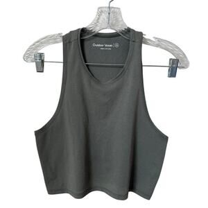 Outdoor Voices Green Boxy Tank Top Size XS